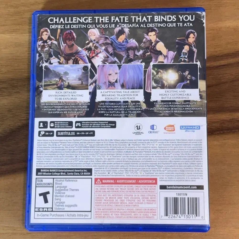 Ps5 tales arise
